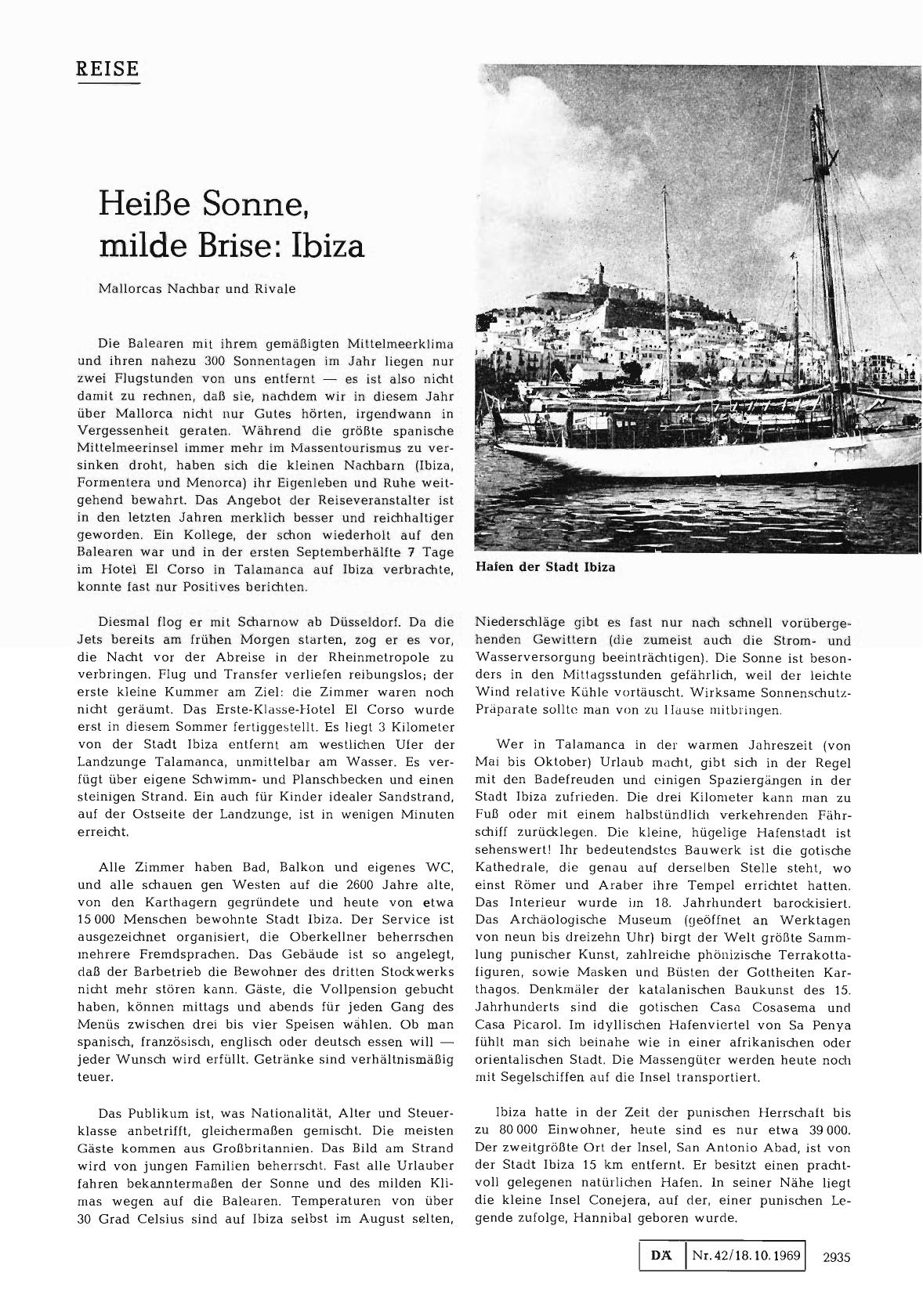 Vorschauseite 1: Heiße Sonne, milde Brise: Ibiza