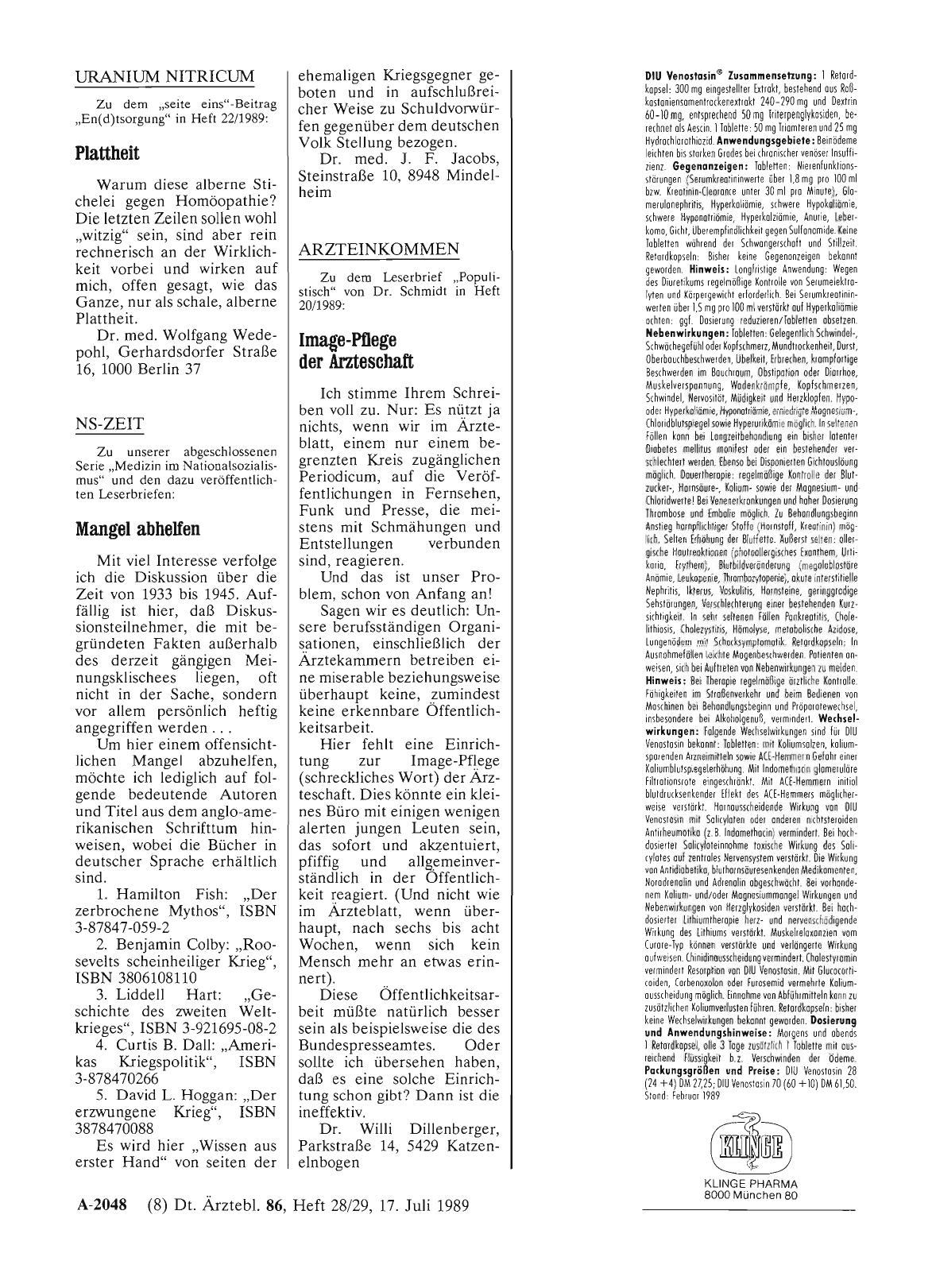 Vorschauseite 1: ARZTEINKOMMEN: Image-Pflege der Ärzteschaft