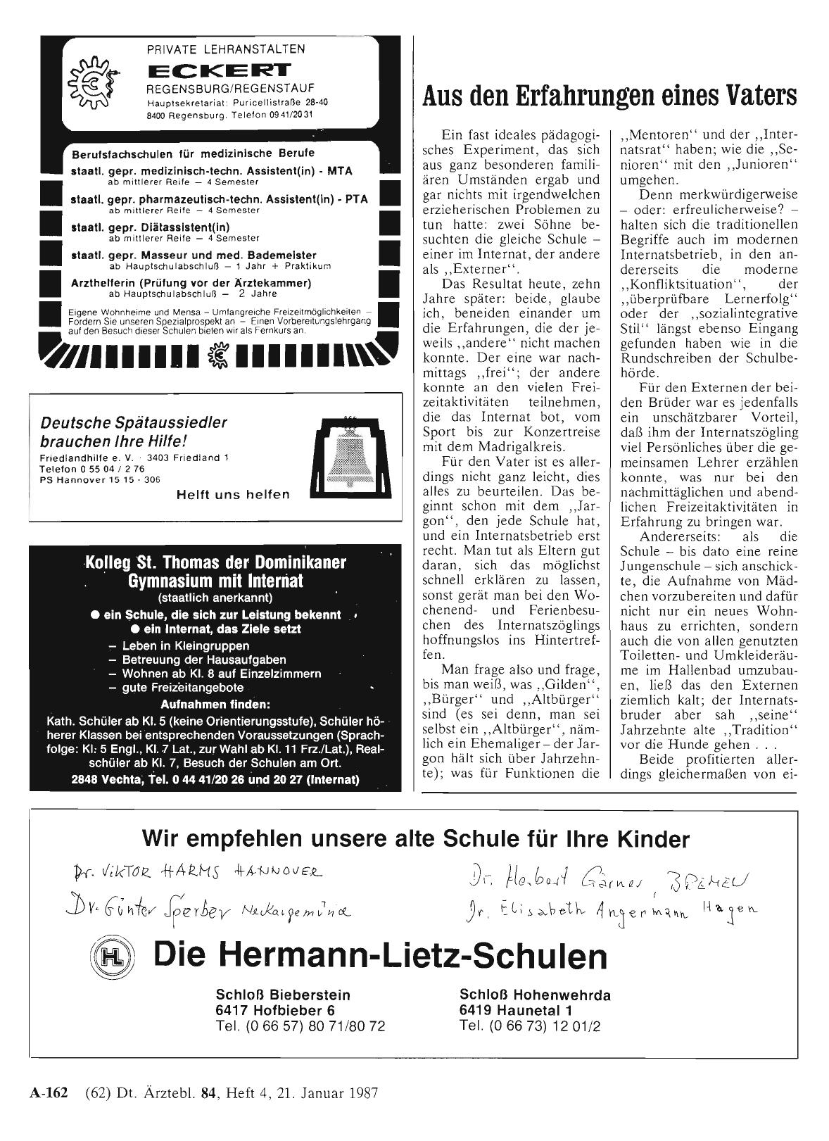 Vorschauseite 1: Aus den Erfahrungen eines Vaters