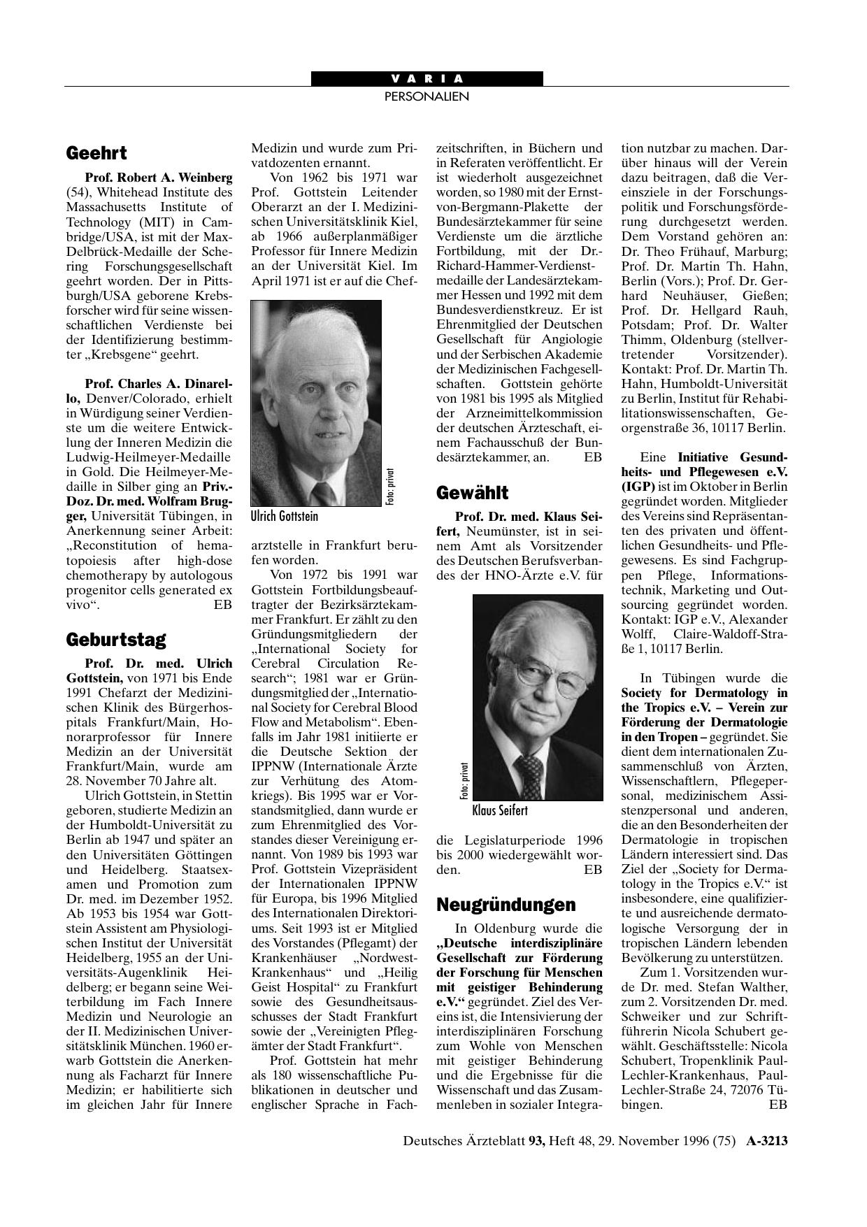 Vorschauseite 1: Neugründungen