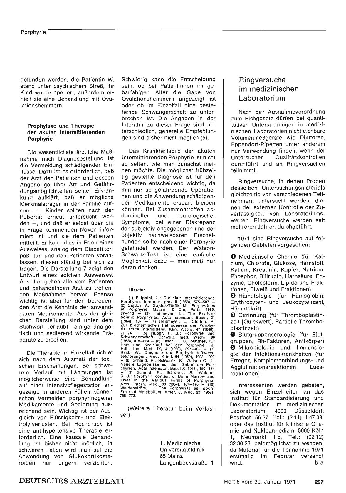 Vorschauseite 1: Ringversuche im medizinischen Laboratorium