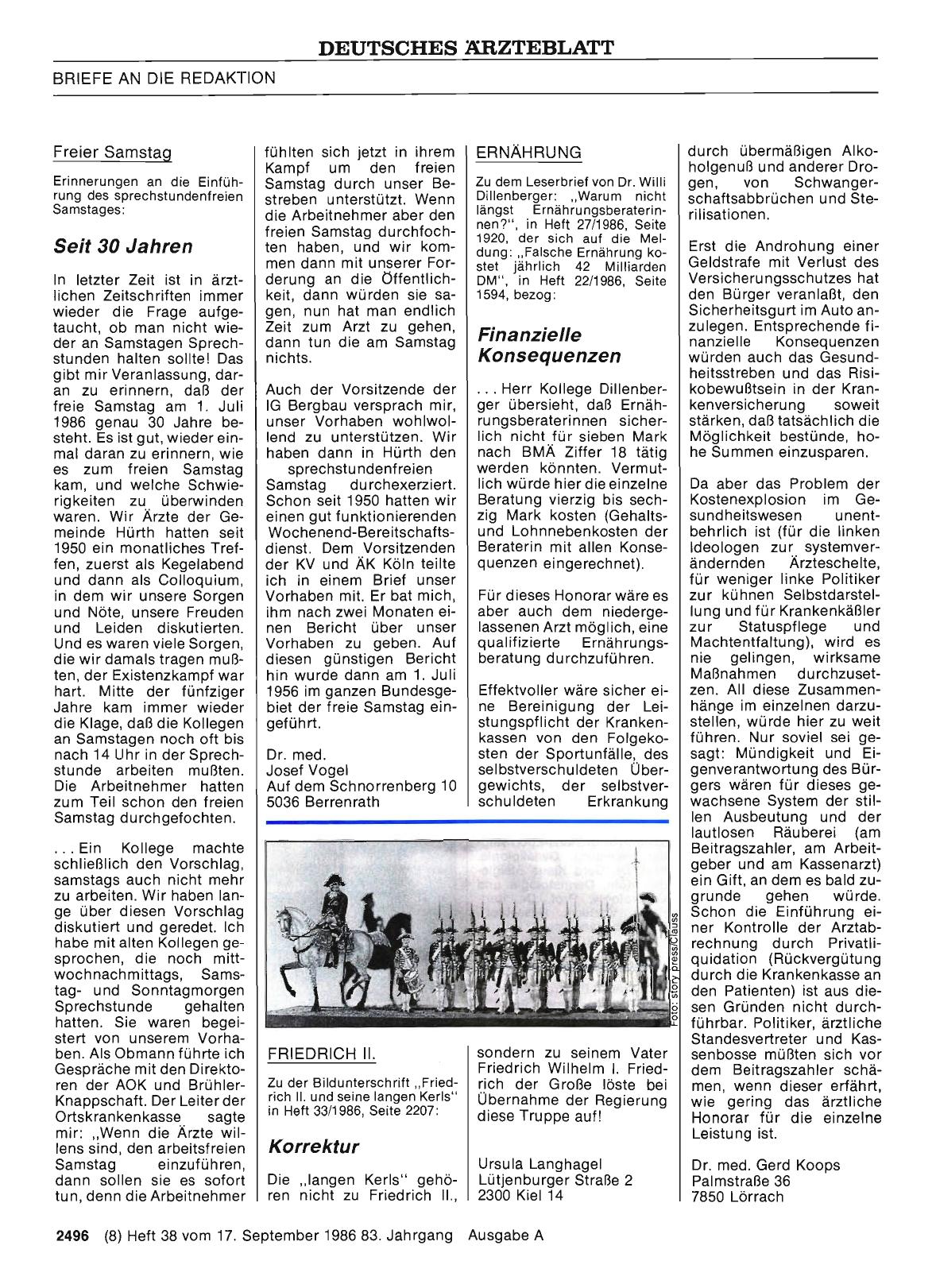 Vorschauseite 1: ERNÄHRUNG: Finanzielle Konsequenzen