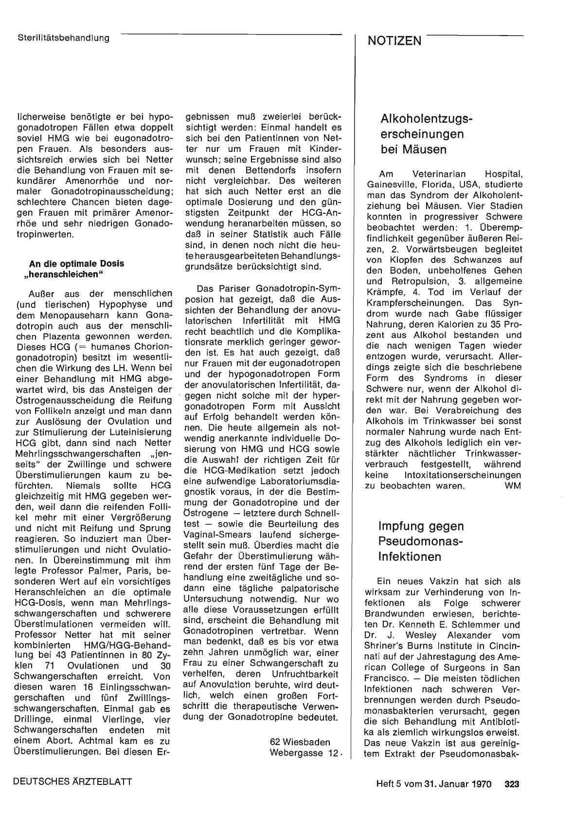 Vorschauseite 1: Alkoholentzugserscheinungen bei Mäusen
