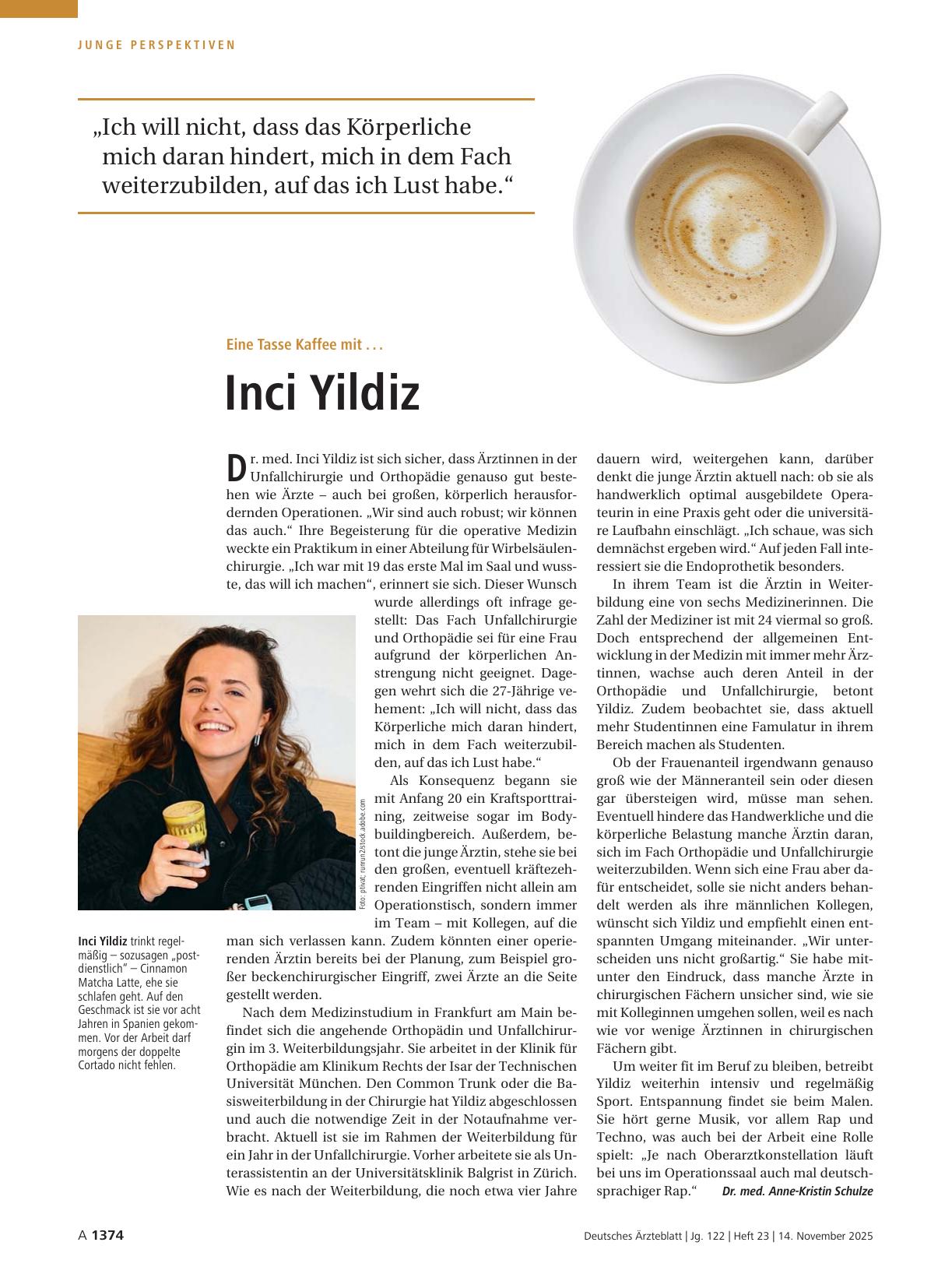 Vorschauseite 1: Eine Tasse Kaffee mit. .. Inci Yildiz