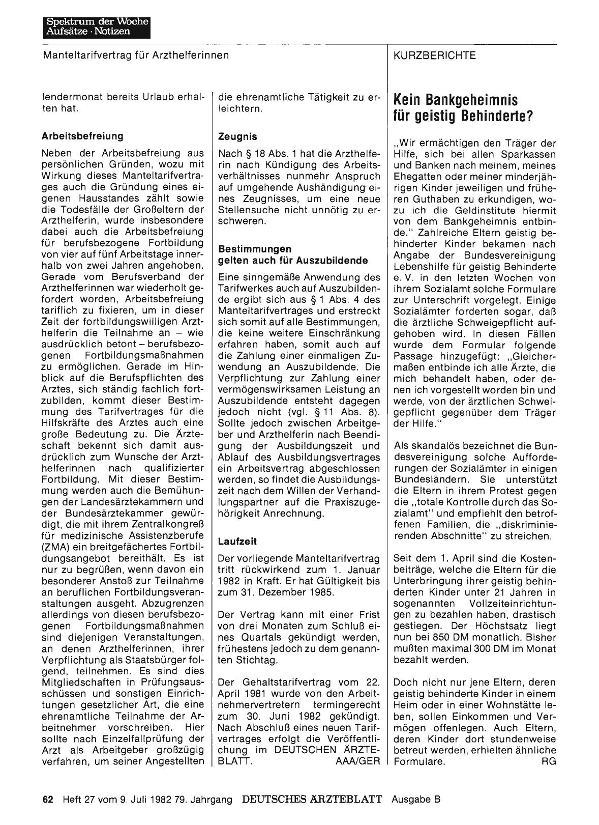 Vorschauseite 1: Kein Bankgeheimnis für geistig Behinderte?