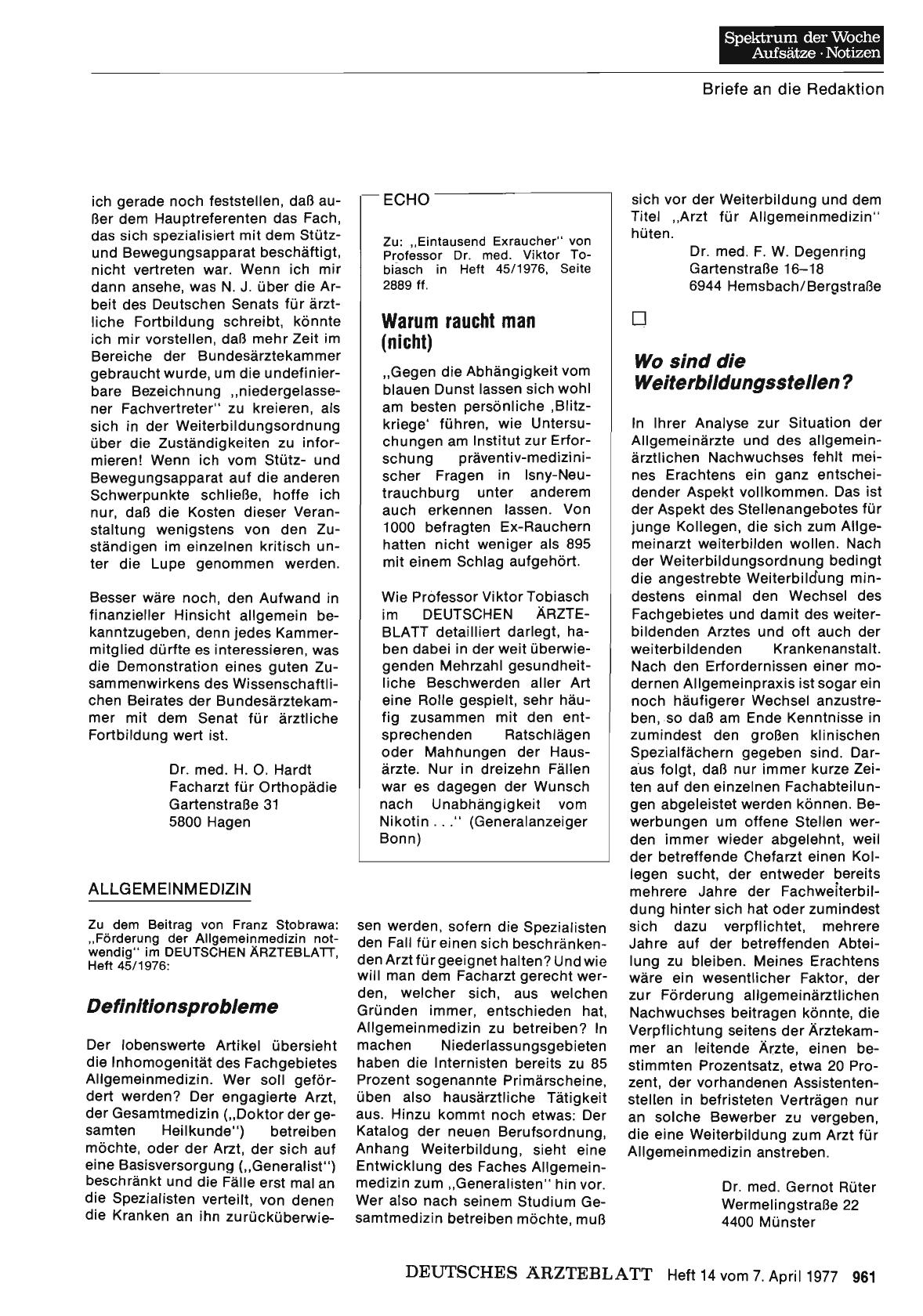 Vorschauseite 1: ALLGEMEINMEDIZIN: Definitionsprobleme