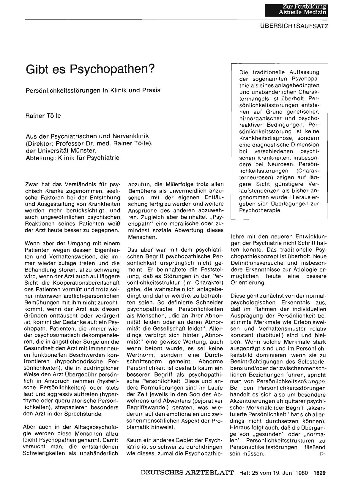 Vorschauseite 1: Gibt es Psychopathen? : Persönlichkeitsstörungen in Klinik und Praxis