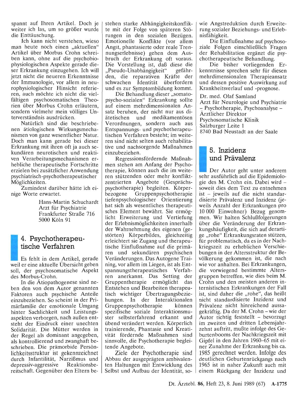 Vorschauseite 1: Morbus Crohn: 5. Inzidenz und Prävalenz