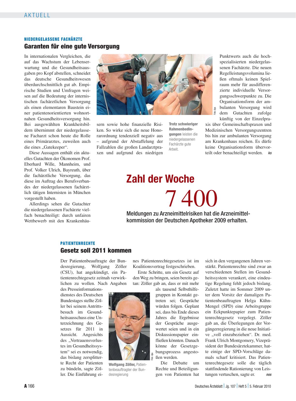 Vorschauseite 1: Zahl der Woche: 7400