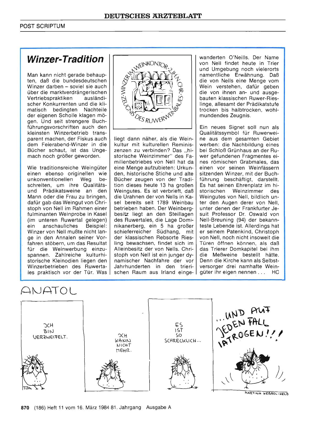 Vorschauseite 1: Winzer-Tradition