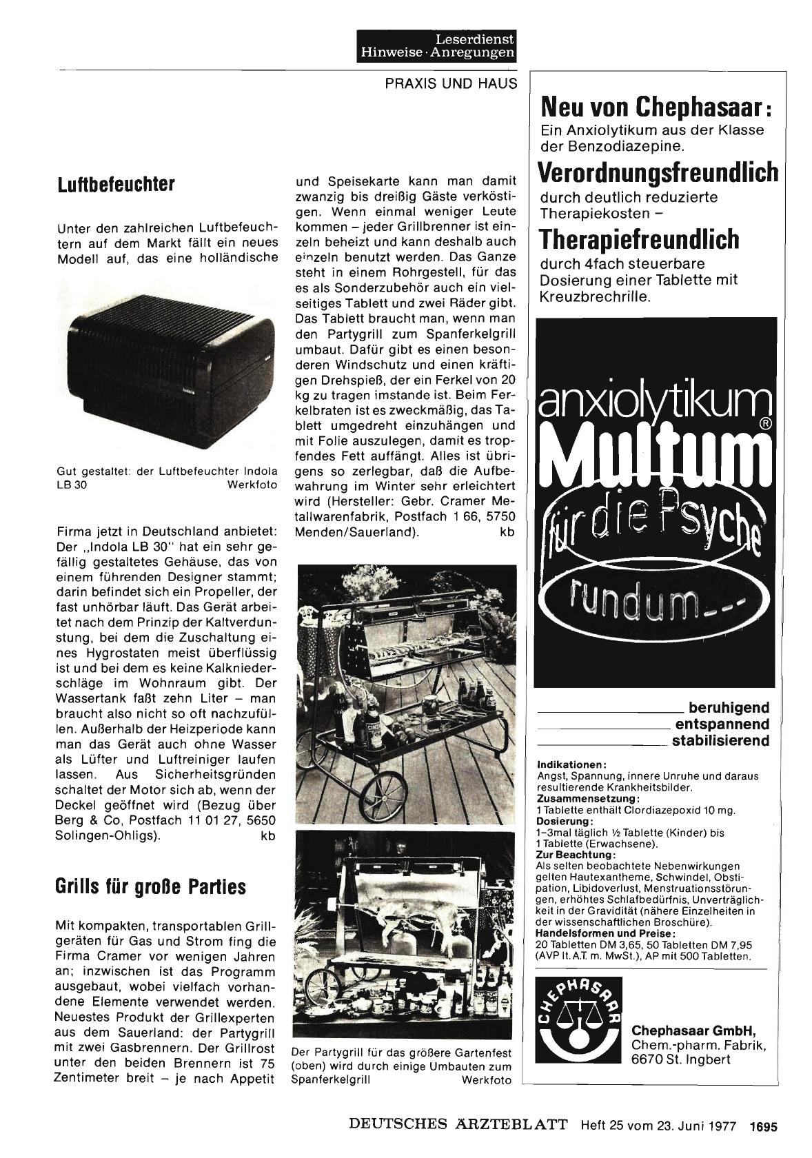 Vorschauseite 1: Grills für große Parties