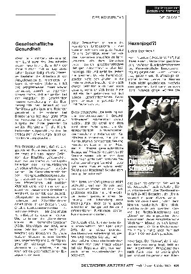 Vorschauseite 1: Gesellschaftliche Gesundheit