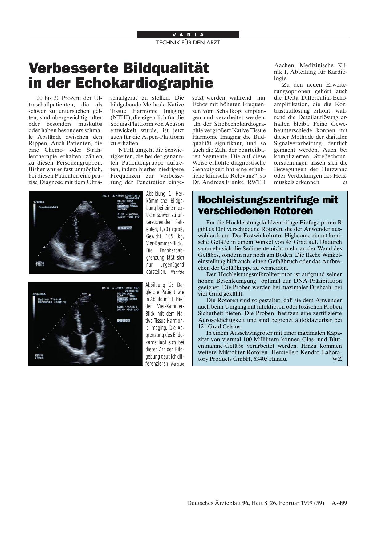 Vorschauseite 1: Hochleistungszentrifuge mit verschiedenen Rotoren
