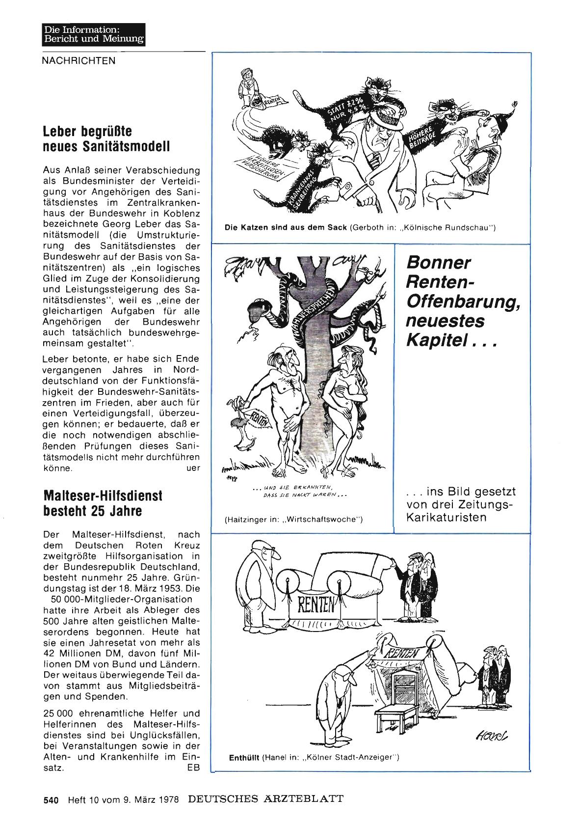 Vorschauseite 1: Leber begrüßte neues Sanitätsmodell