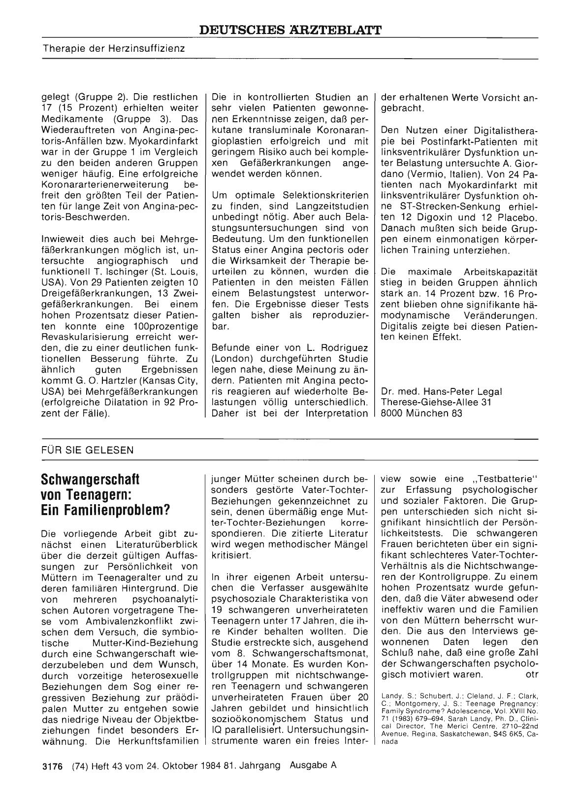 Vorschauseite 1: Schwangerschaft von Teenagern: Ein Familienproblem?