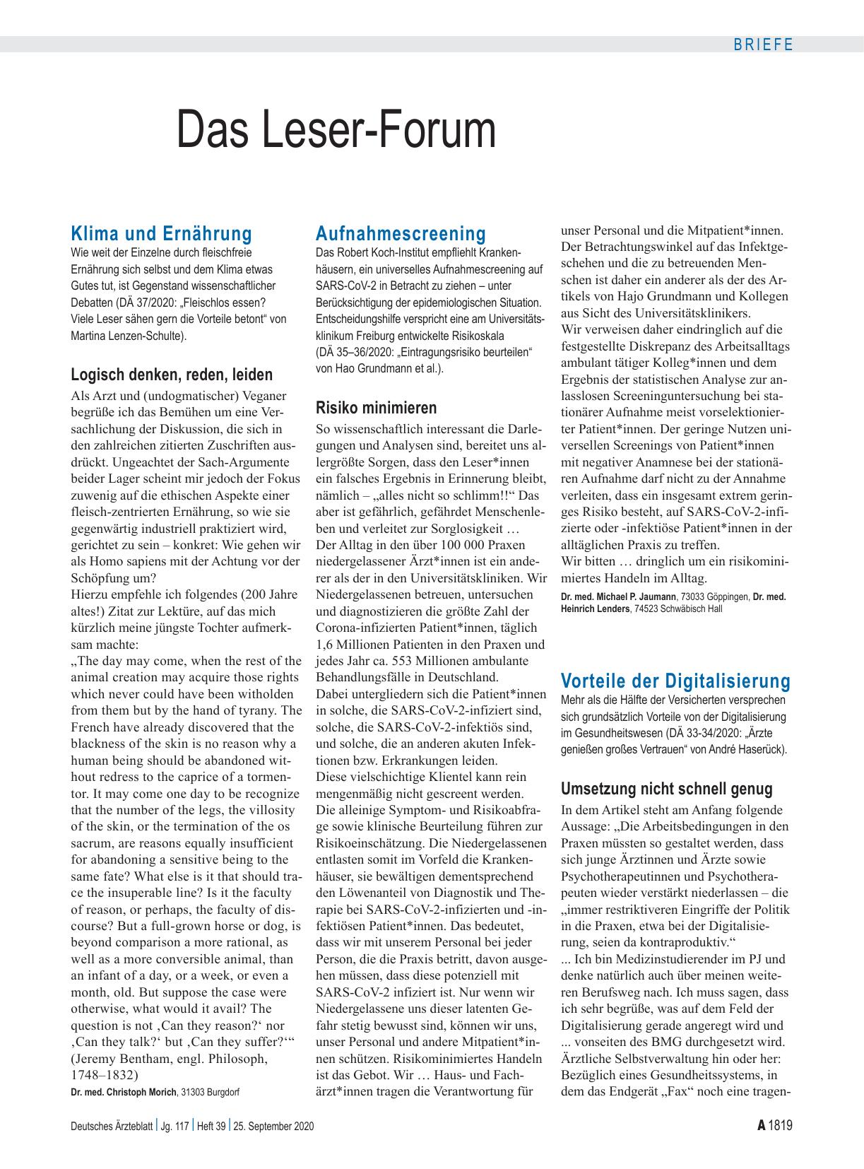 Vorschauseite 1: Vorteile der Digitalisierung: Umsetzung nicht schnell genug