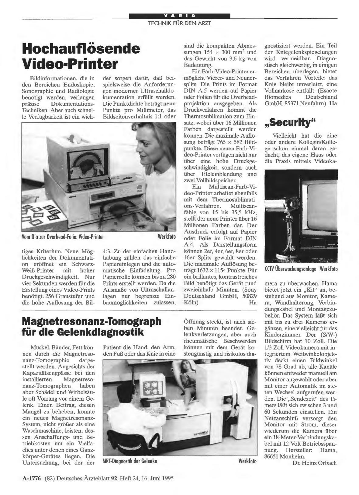 Vorschauseite 1: „Security“