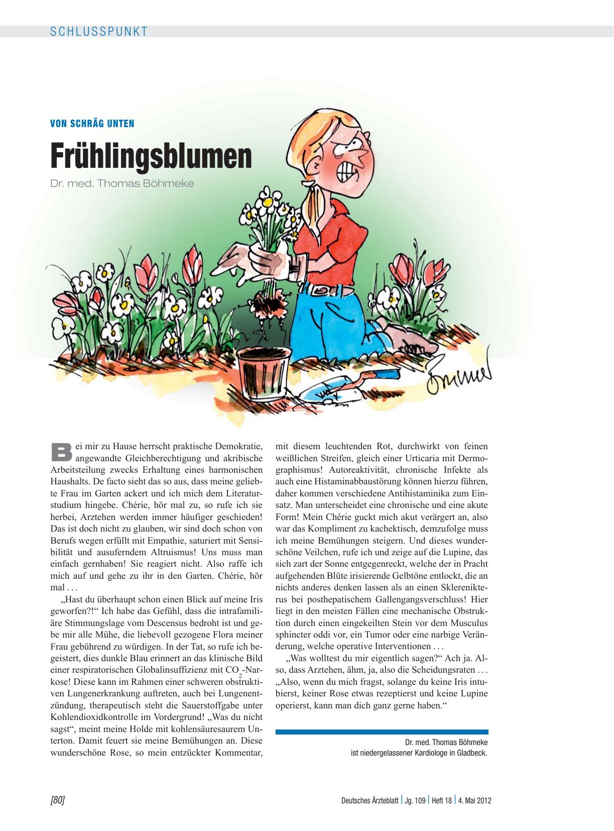 Vorschauseite 1: Von schräg unten: Frühlingsblumen