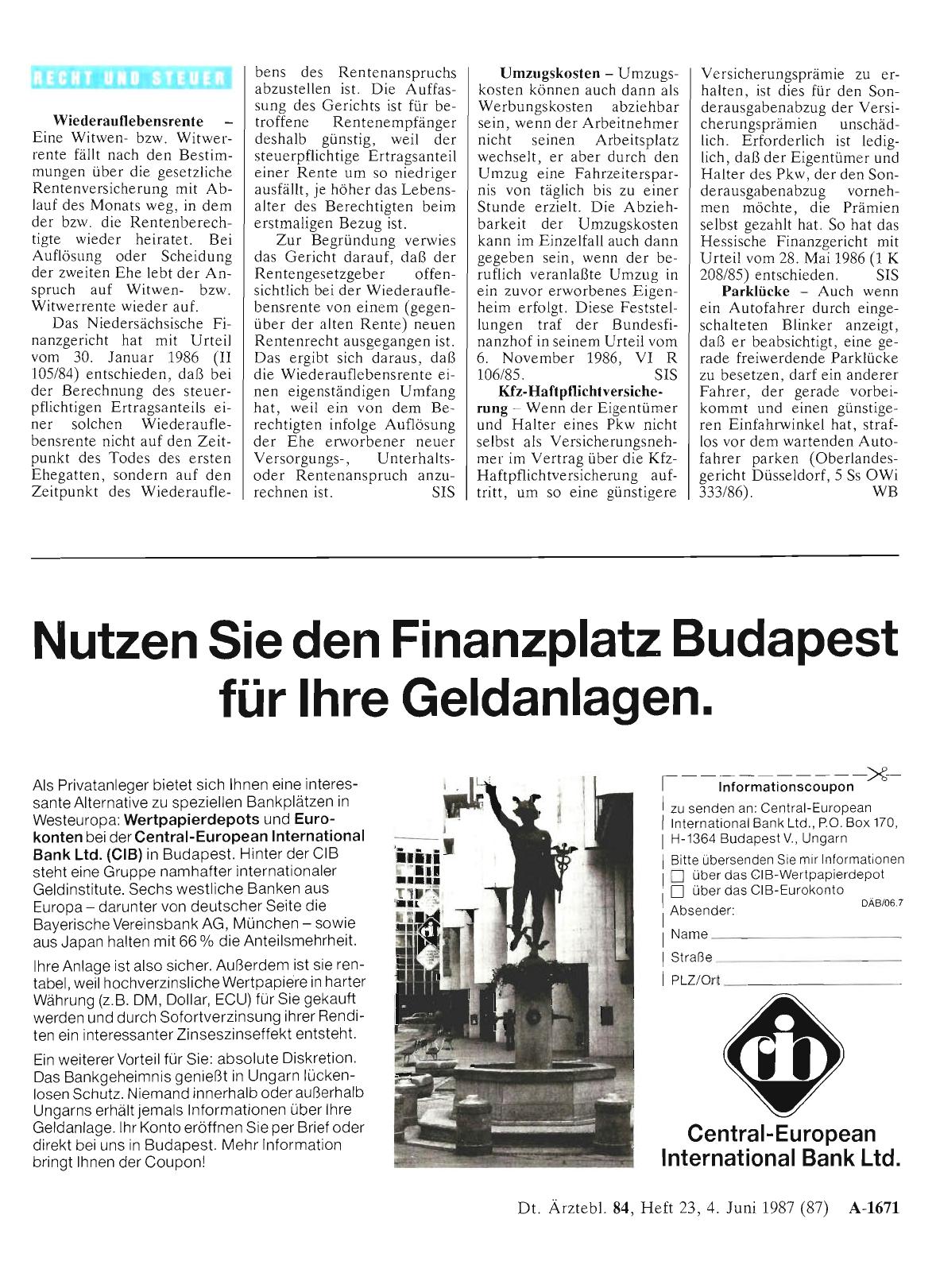 Vorschauseite 1: Recht und Steuer