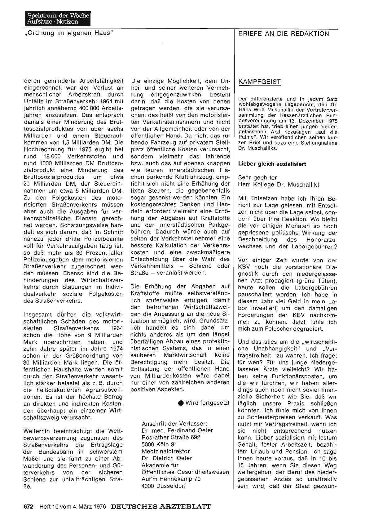 Vorschauseite 1: KAMPFGEIST: Lieber gleich sozialisiert
