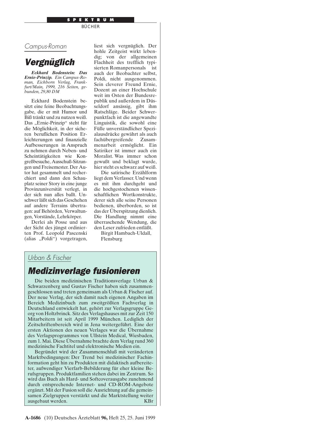 Vorschauseite 1: Das Ernie-Prinzip. Ein Campus-Roman