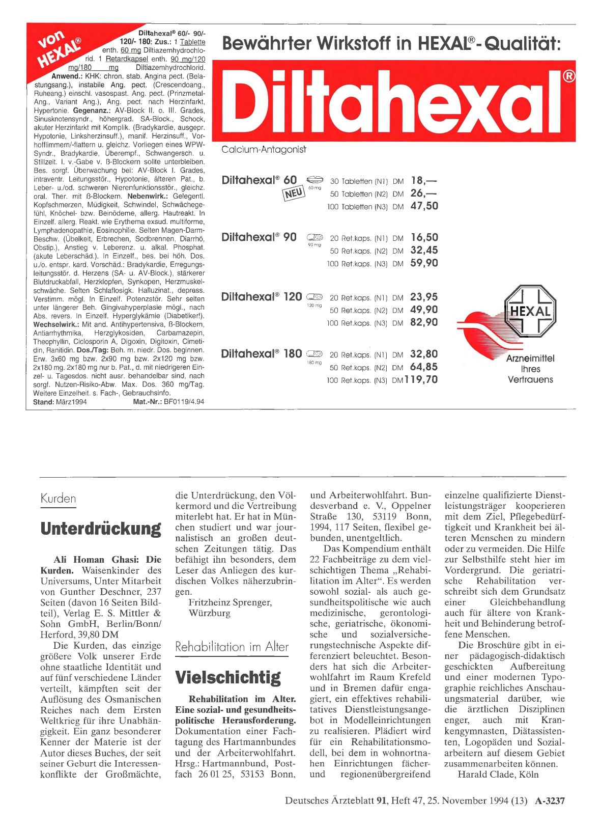 Vorschauseite 1: Rehabilitation im Alter: Vielschichtig