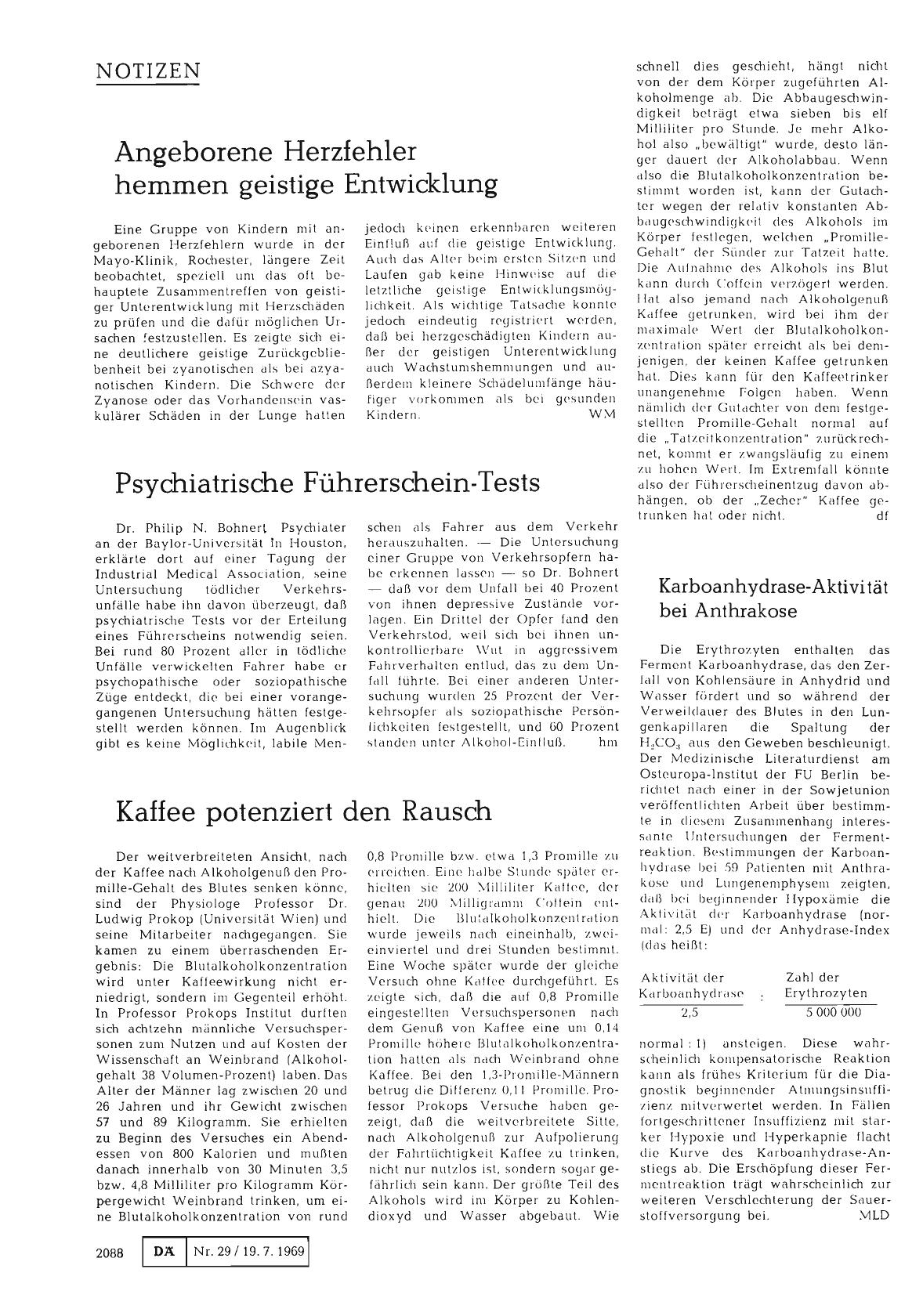 Vorschauseite 1: Kaffee potenziert den Rausch