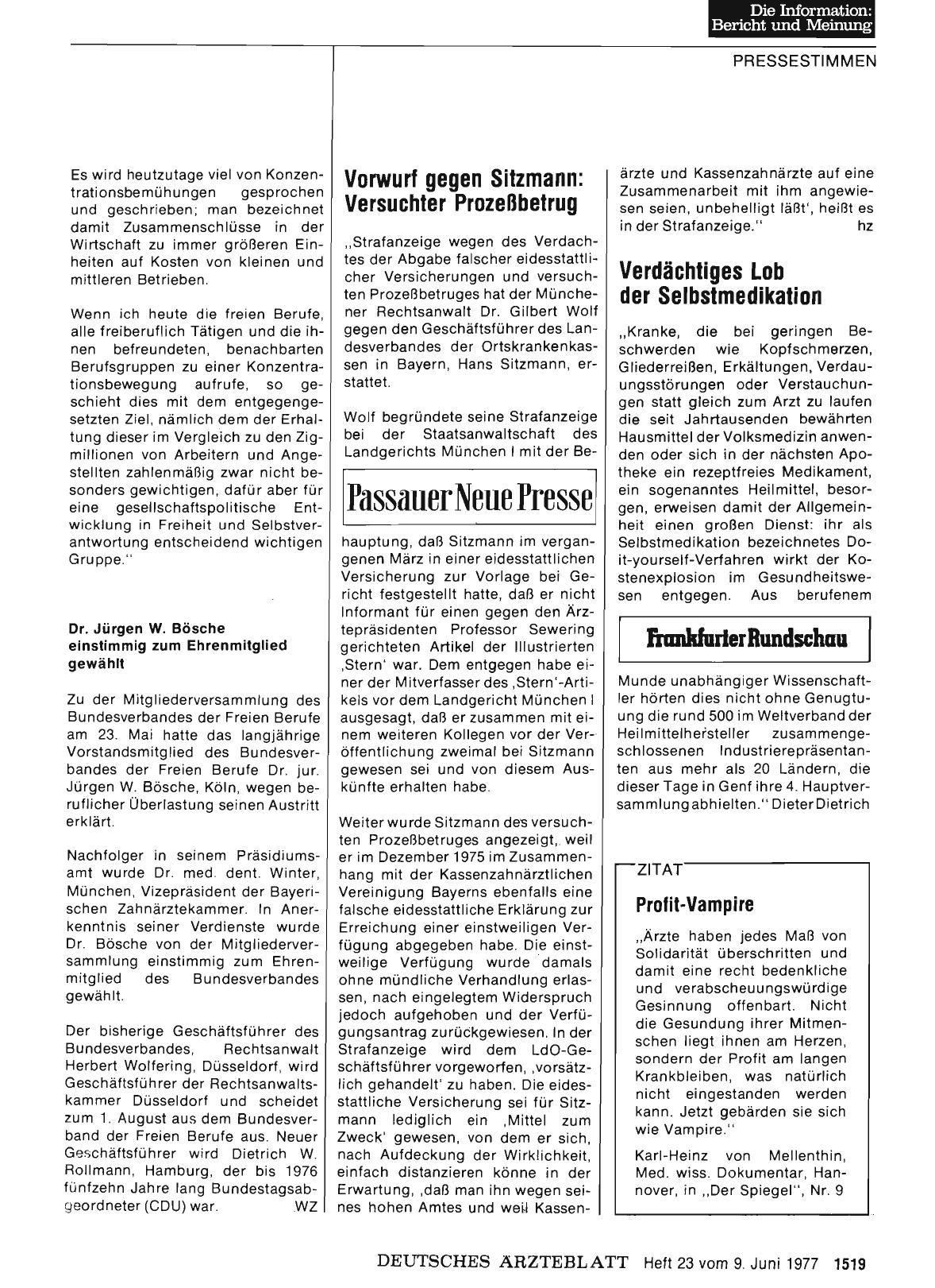 Vorschauseite 1: Profit-Vampire
