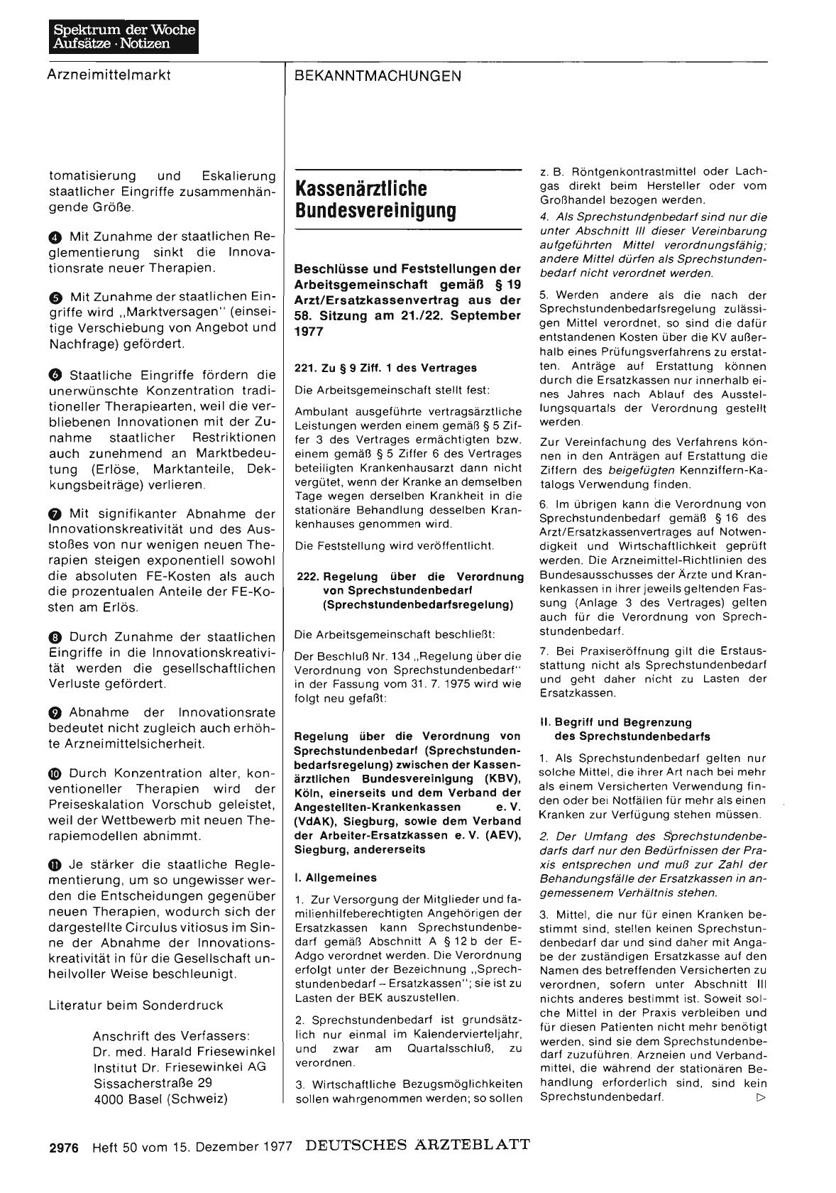 Vorschauseite 1: Kassenärztliche Bundesvereinigung
