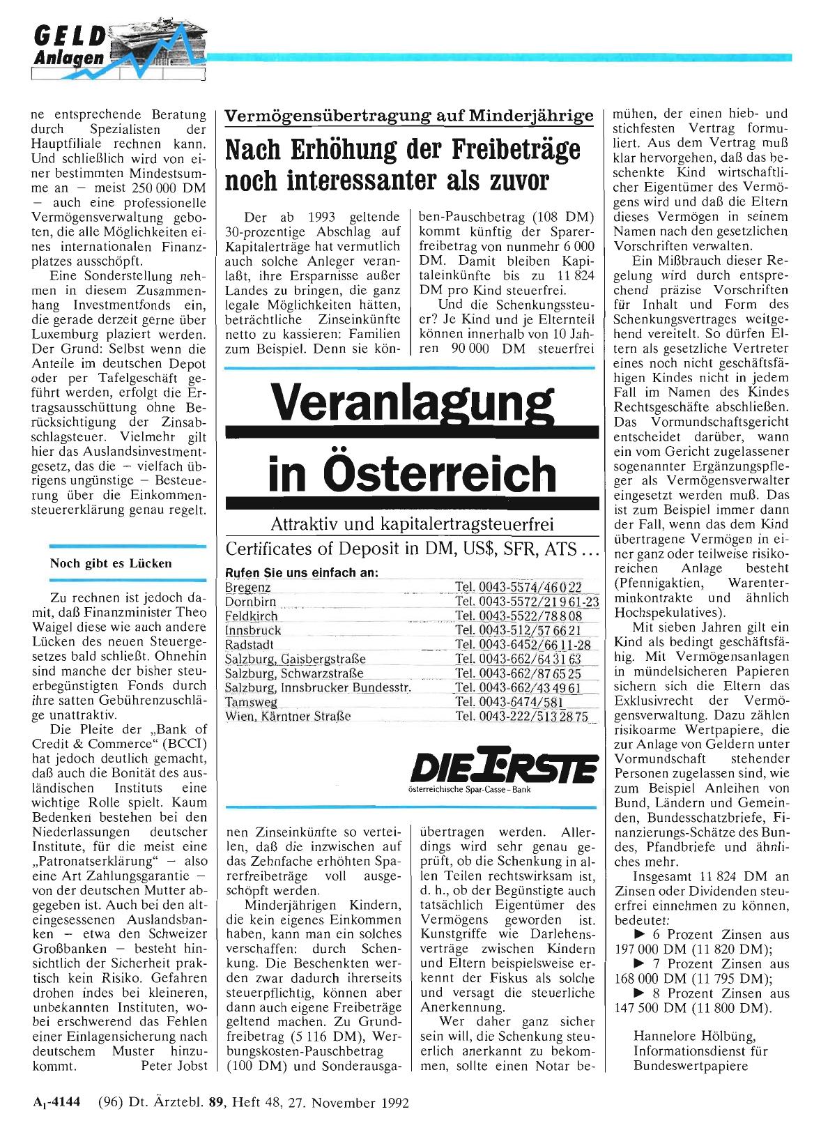 Vorschauseite 1: Vermögensübertragung auf Minderjährige: Nach Erhöhung der Freibeträge noch interessanter als zuvor