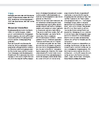 Vorschauseite 1: TSVG: Ministeriale Unbedarftheit