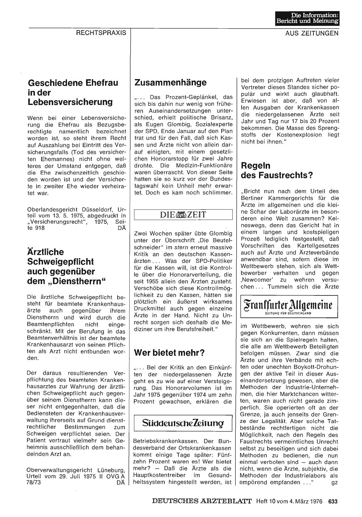 Vorschauseite 1: Regeln des Faustrechts?