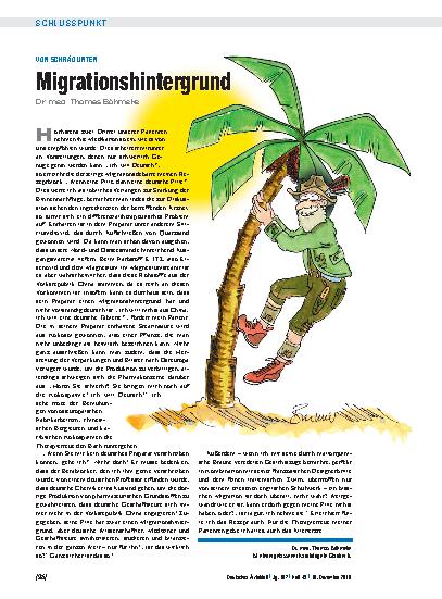 Vorschauseite 1: Von schräg unten: Migrationshintergrund