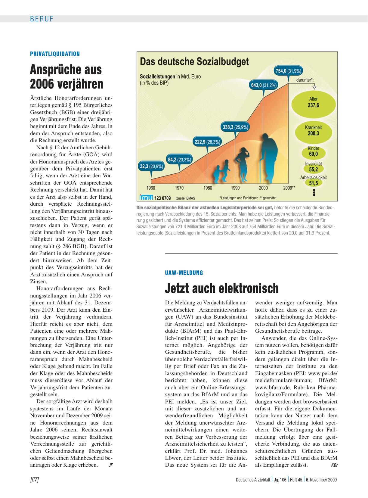 Vorschauseite 1: UAW-Meldung: Jetzt auch elektronisch