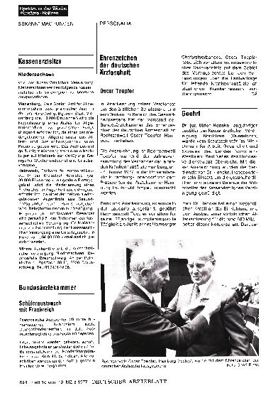 Vorschauseite 1: Geehrt