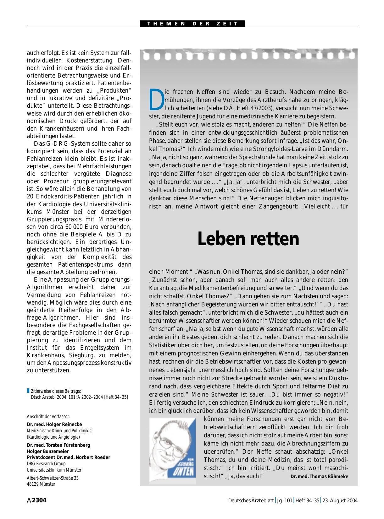 Vorschauseite 1: Leben retten