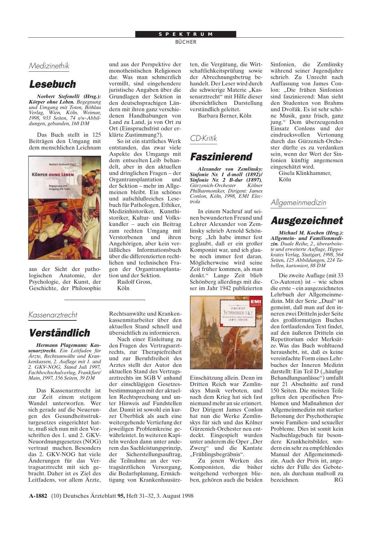 Vorschauseite 1: Körper ohne Leben