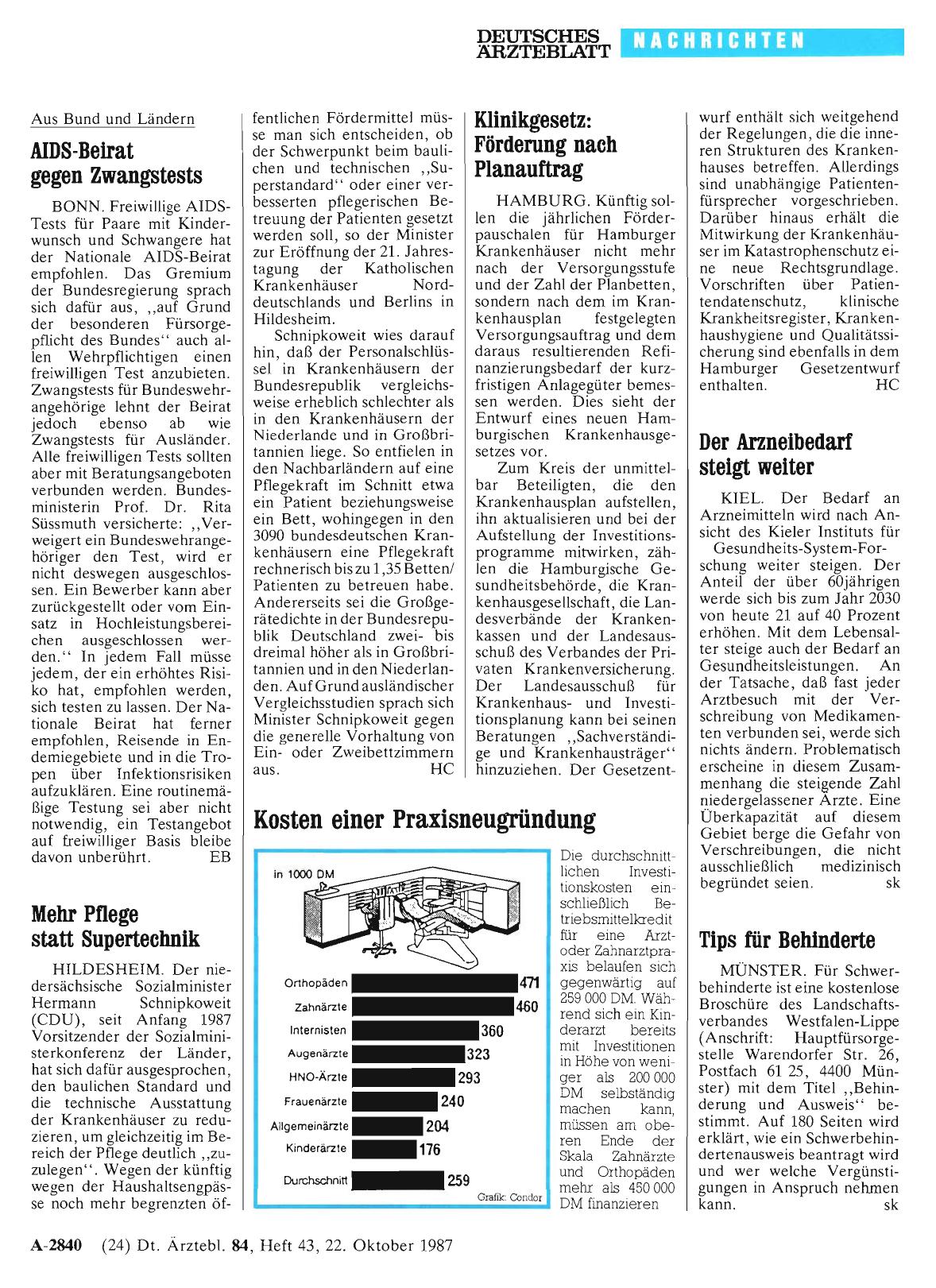 Vorschauseite 1: Tips für Behinderte
