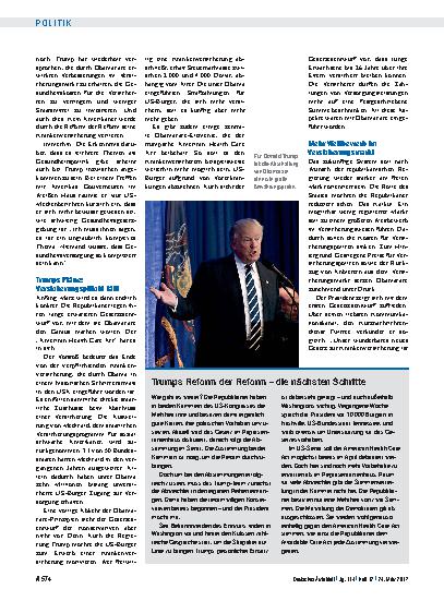 Vorschauseite 2: US-Gesundheitsreform: Republikaner geraten unter Druck