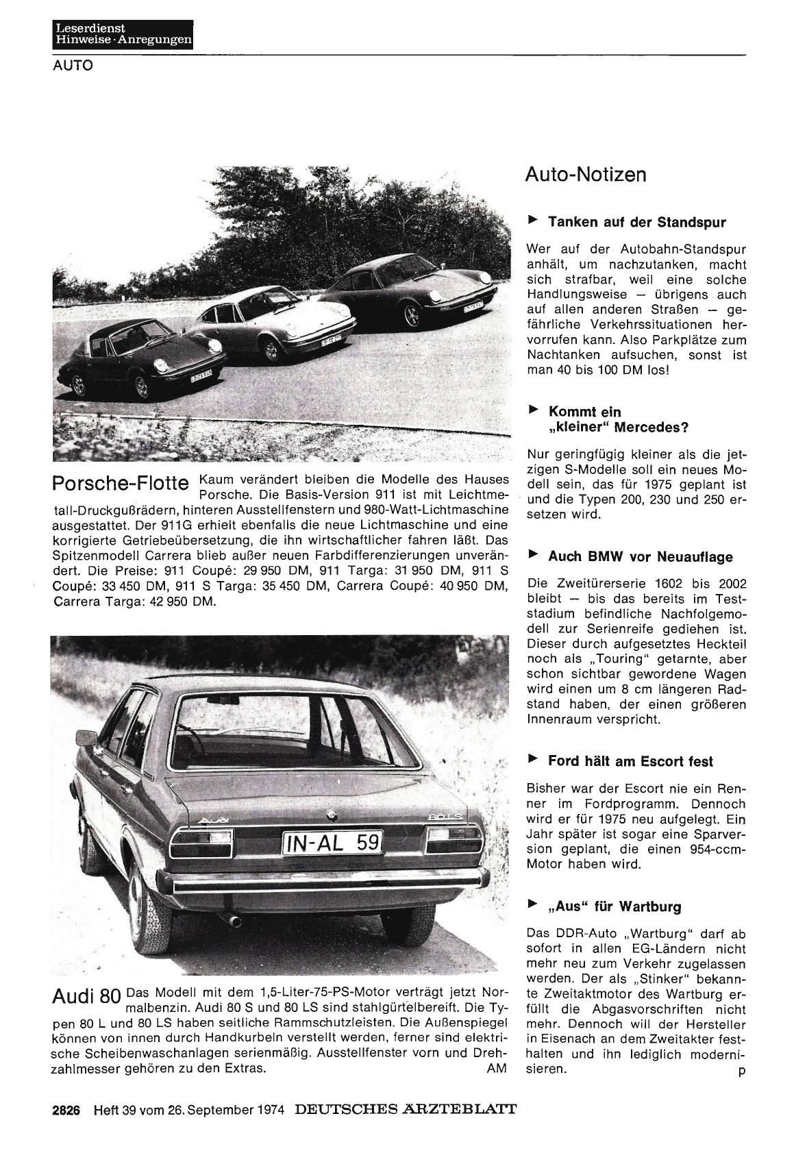 Vorschauseite 1: Porsche-Flotte