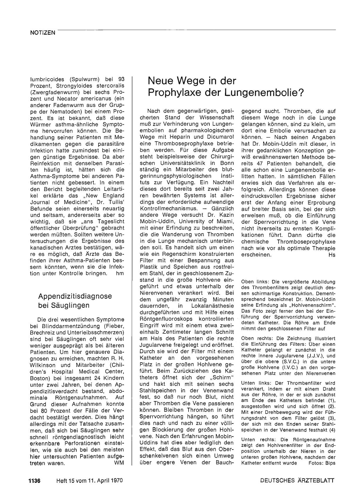 Vorschauseite 1: Appendizitisdiagnose bei Säuglingen