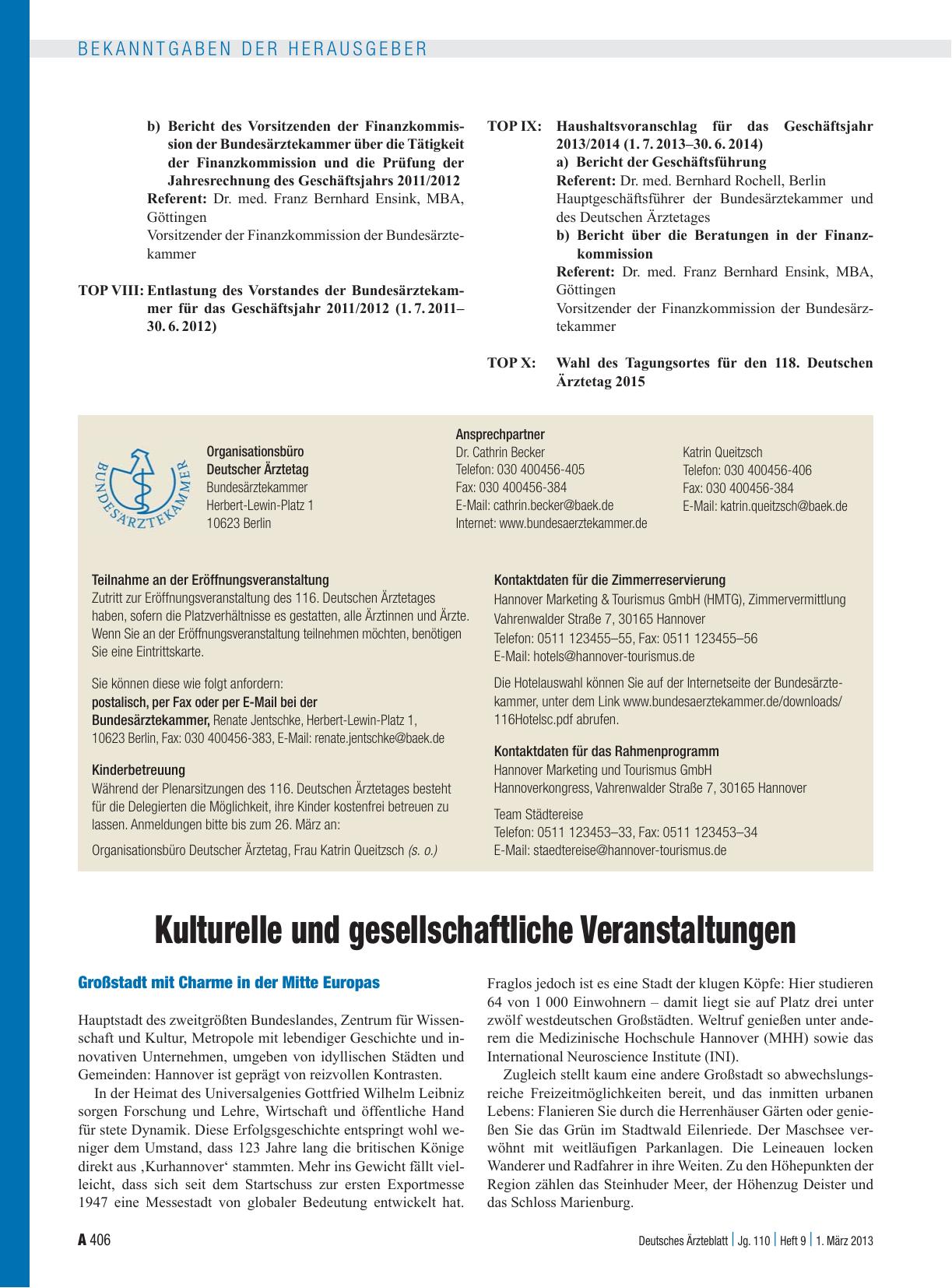 Vorschauseite 1: Kulturelle und gesellschaftliche Veranstaltungen