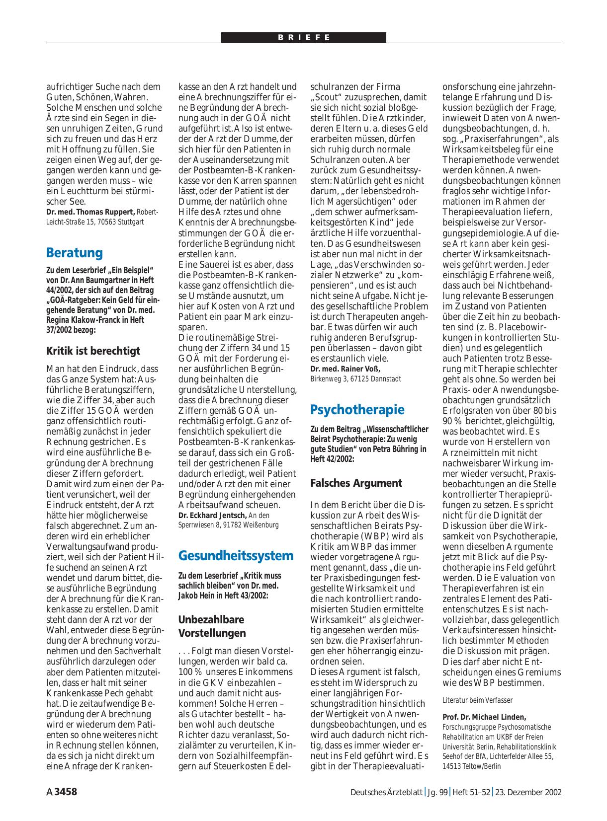 Vorschauseite 1: Gesundheitssystem: Unbezahlbare Vorstellungen