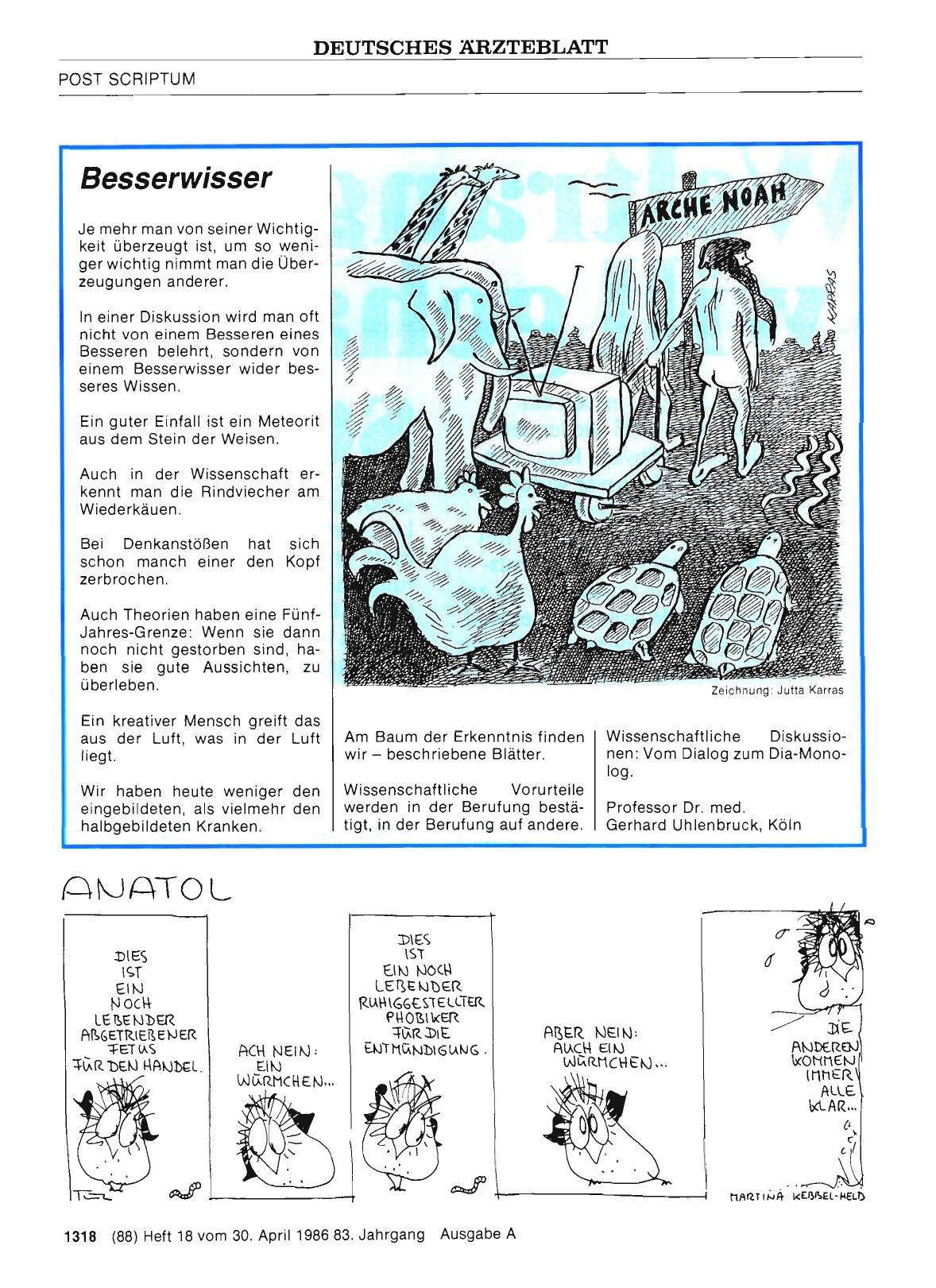 Vorschauseite 1: Besserwisser