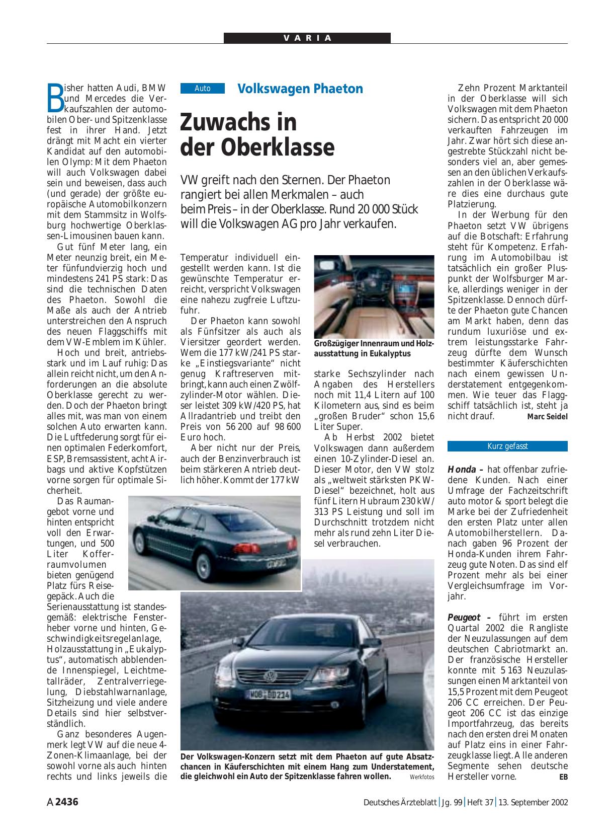 Vorschauseite 1: Honda
