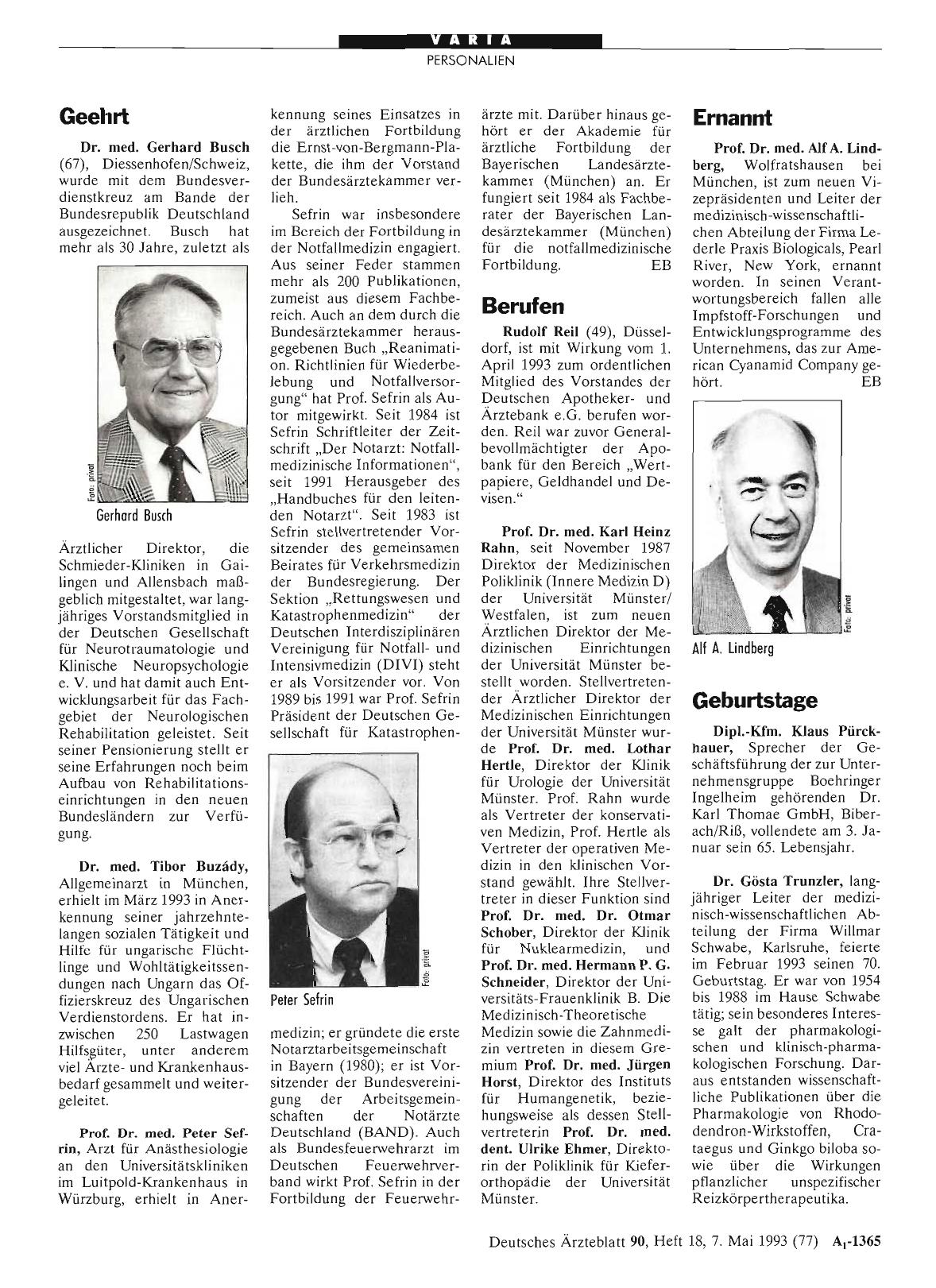Vorschauseite 1: Berufen