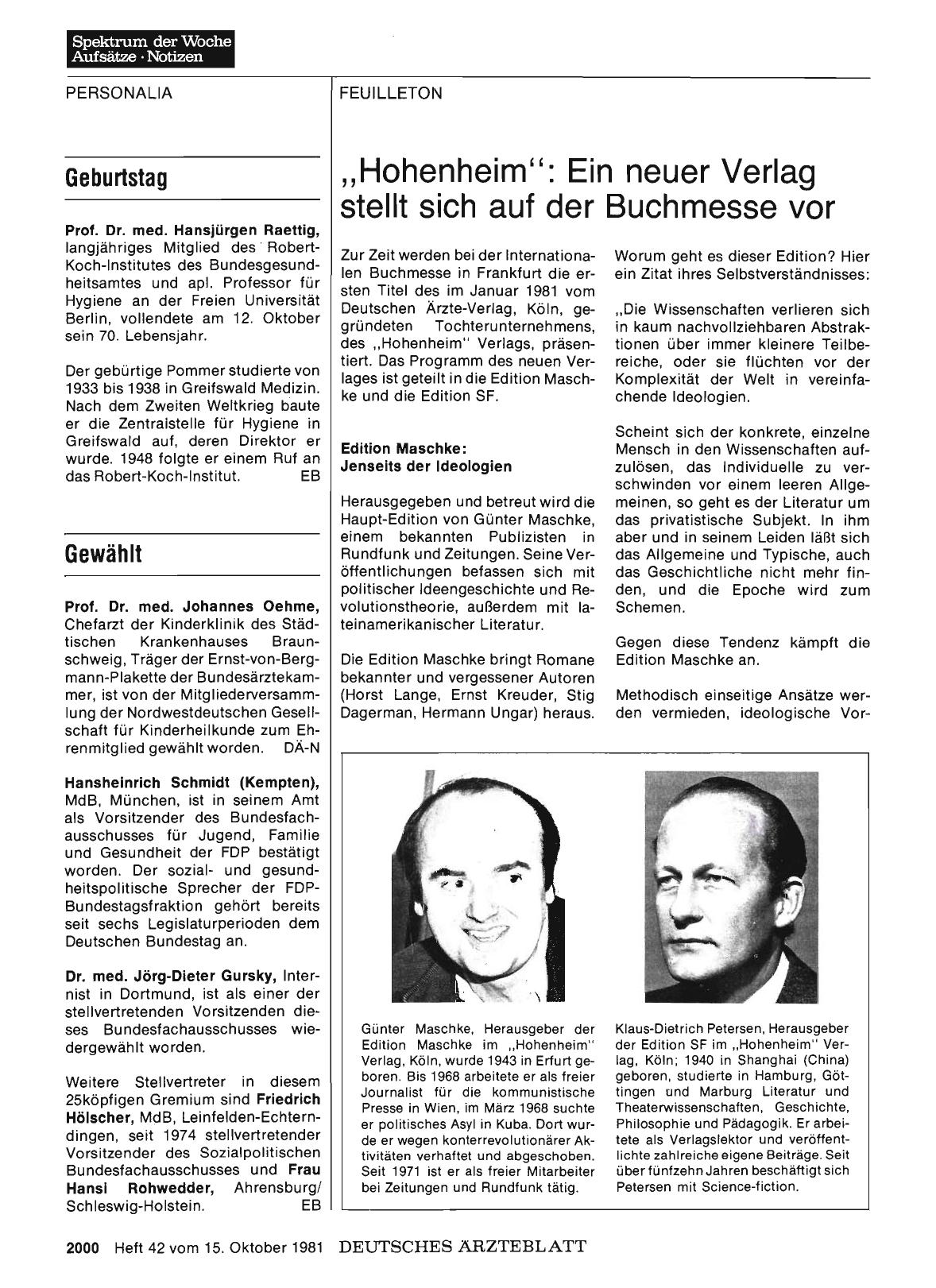 Vorschauseite 1: Gewählt