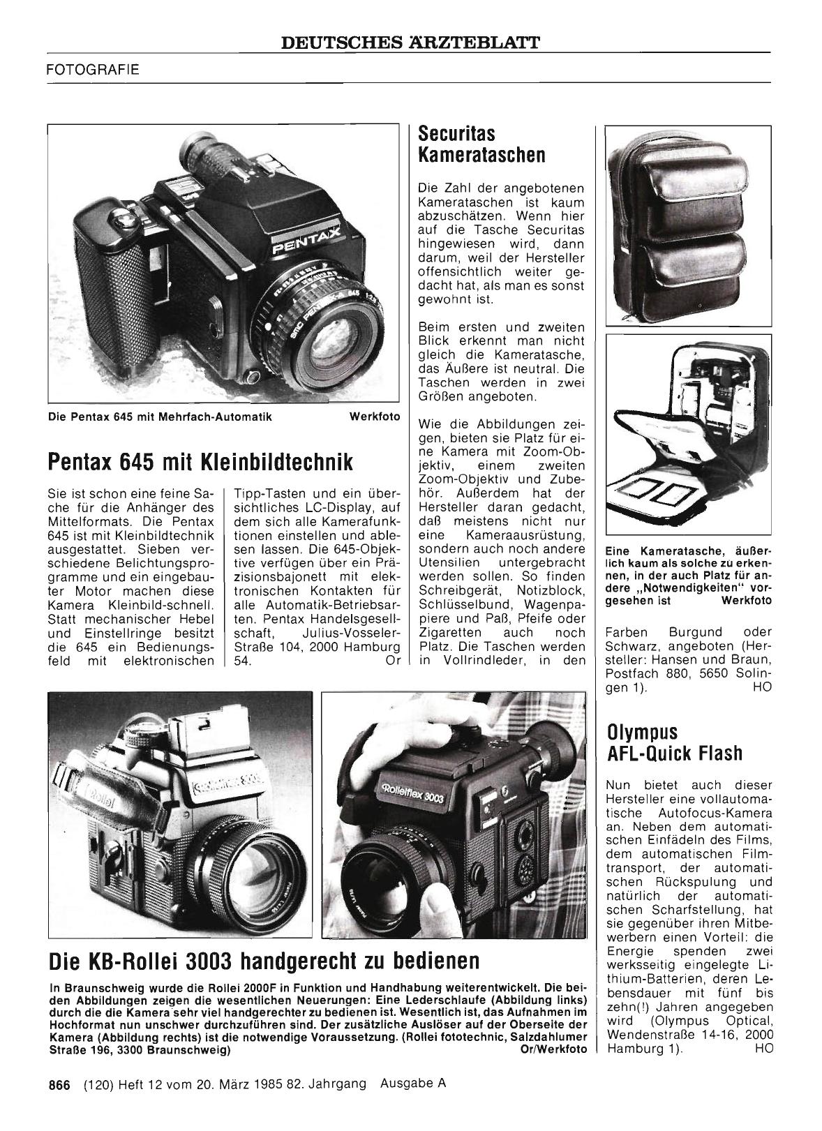 Vorschauseite 1: Olympus AFL-Quick Flash