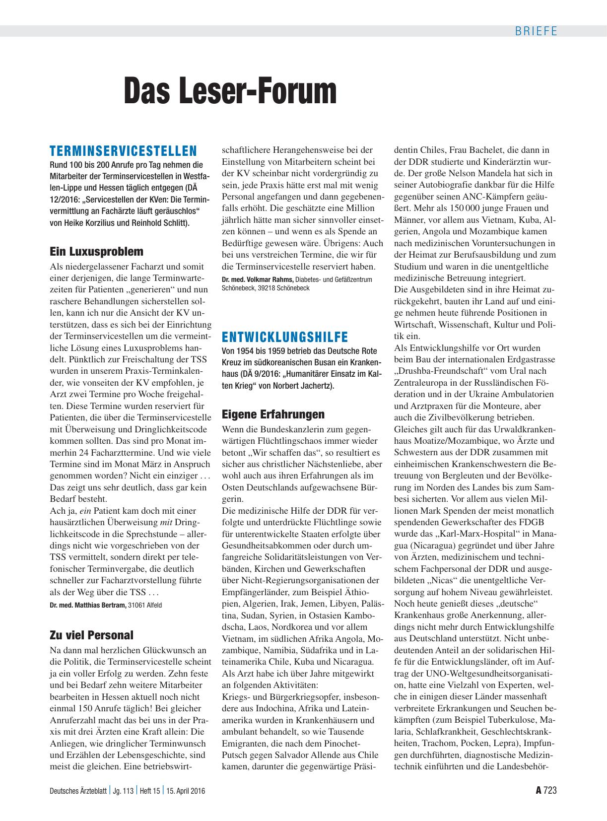 Vorschauseite 1: Entwicklungshilfe: Eigene Erfahrungen