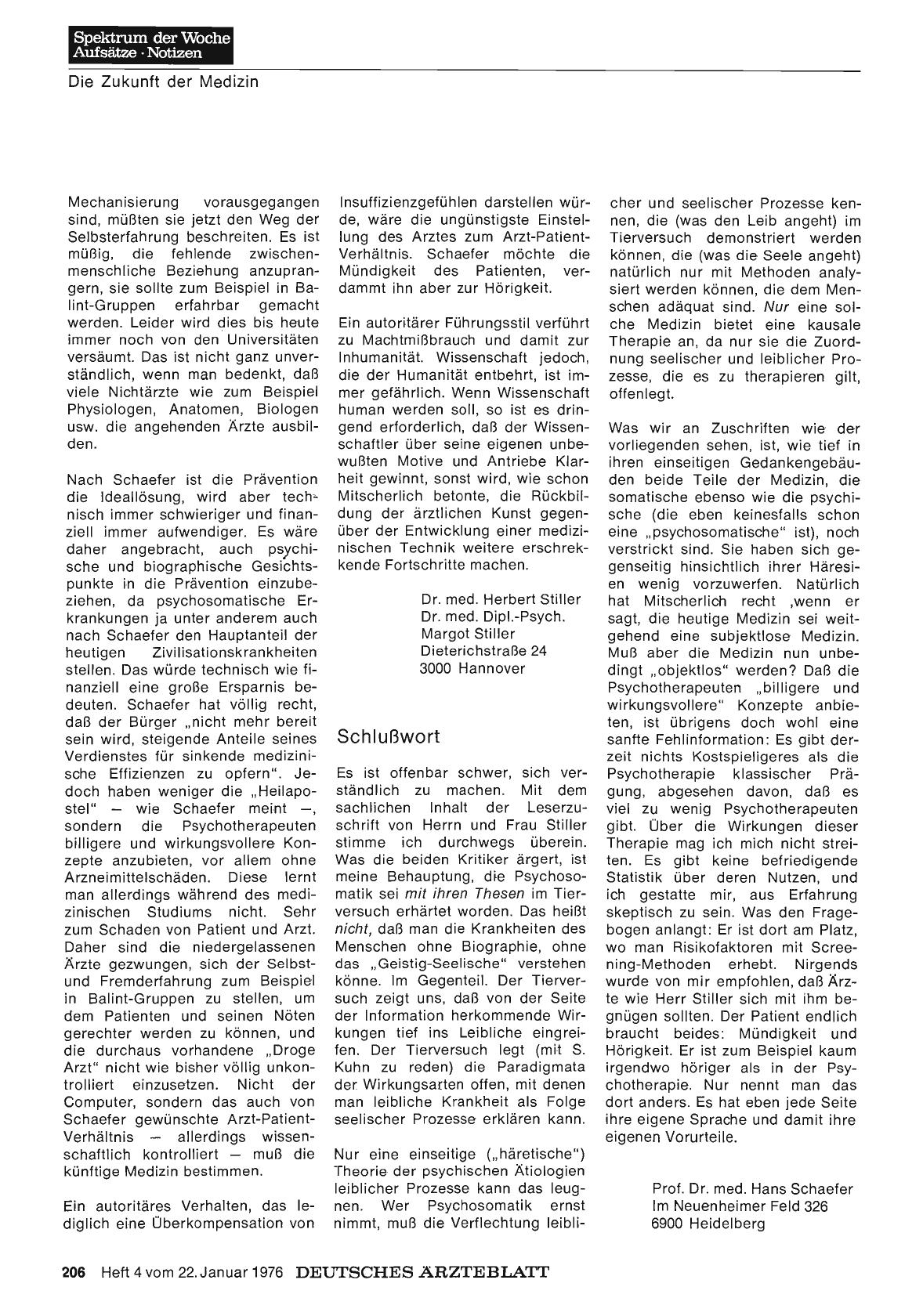 Vorschauseite 1: Schlußwort